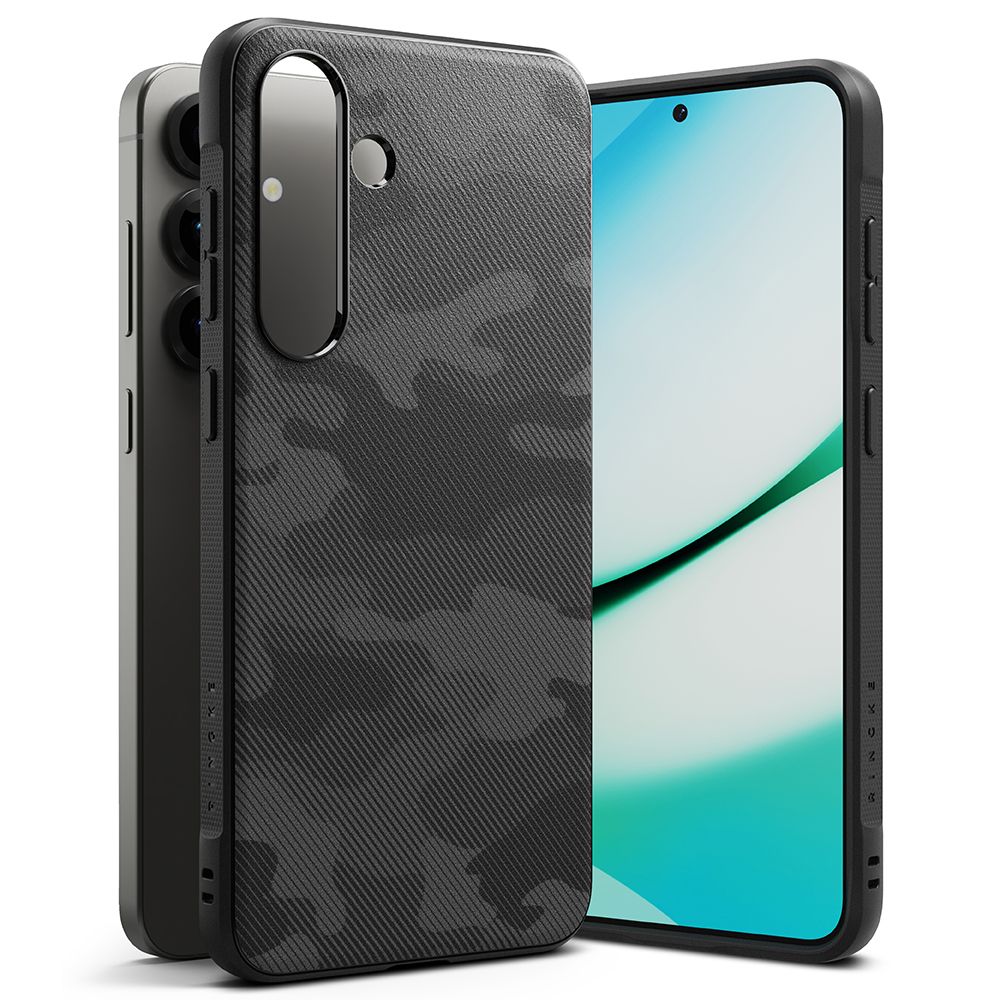 RINGKE ONYX HÜLLE GALAXY S25 CAMO SCHWARZ