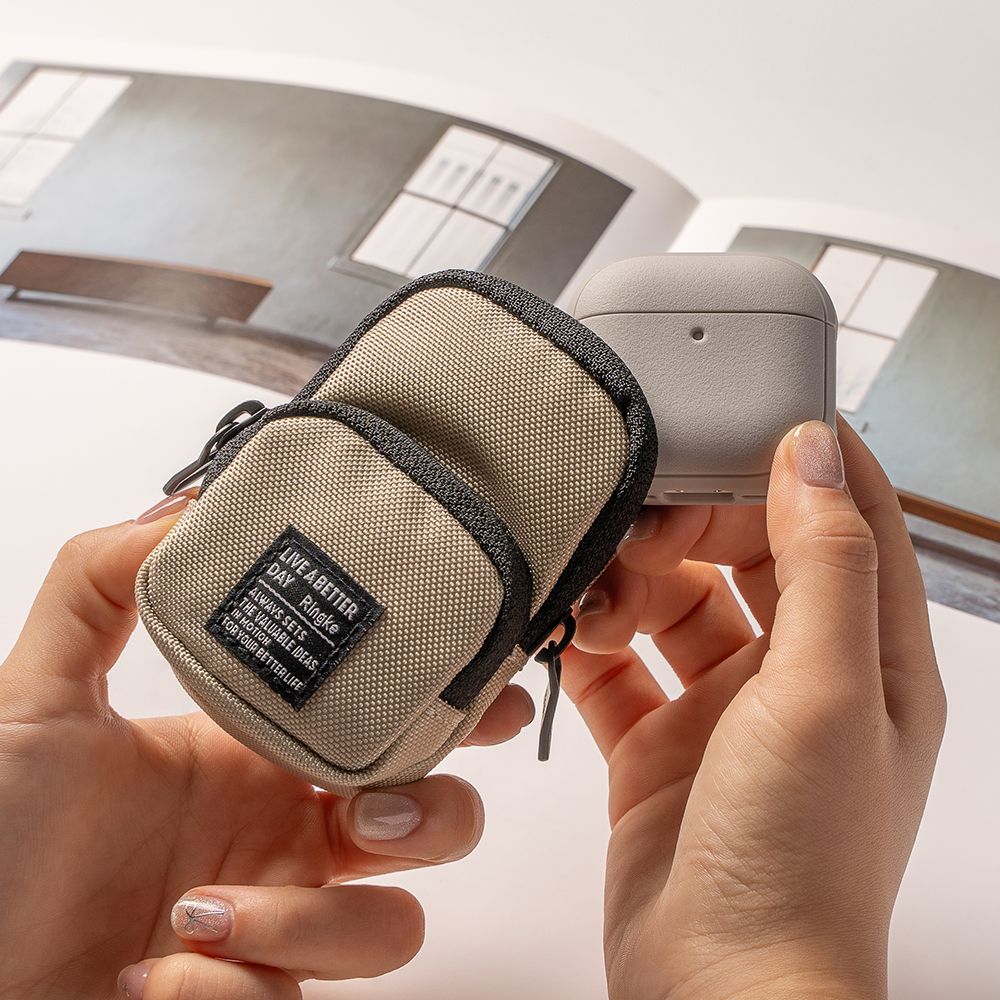 RINGKE ONYX MAGNETISCHES MAGSAFE PUZZLE FÜR APPLE AIRPODS 4 SAGE GRÜN