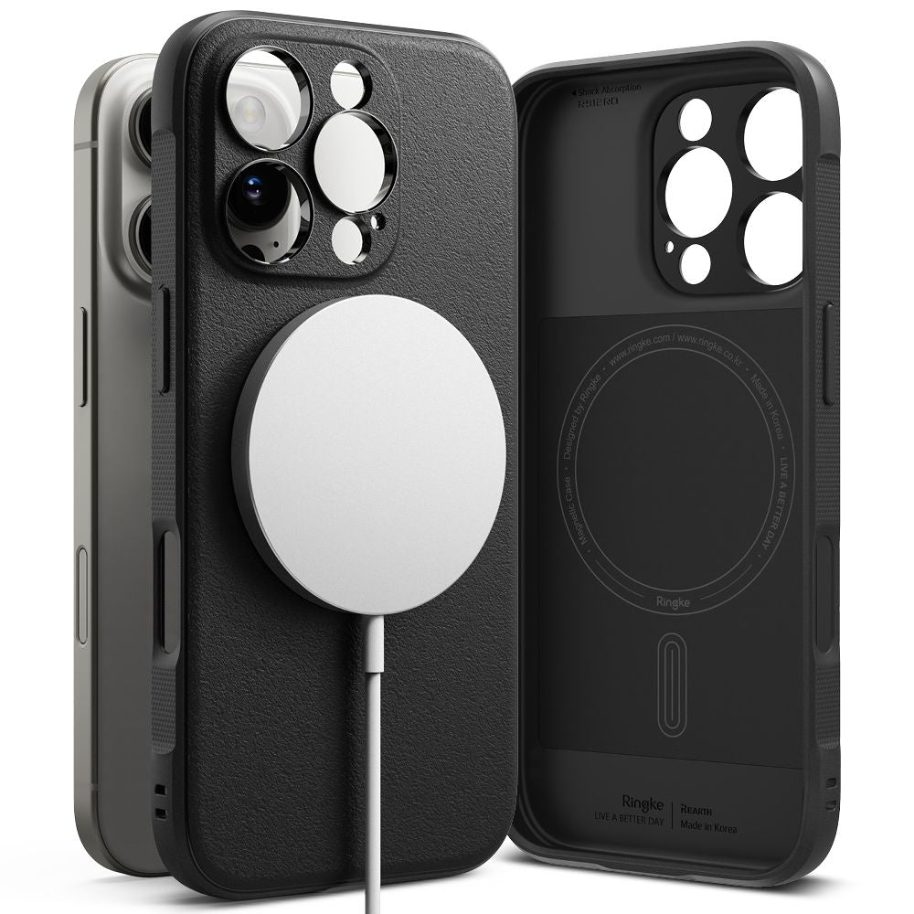 RINGKE ONYX MAGNETISCHER MAGSAFE HÜLLE FÜR IPHONE 16 PRO SCHWARZ