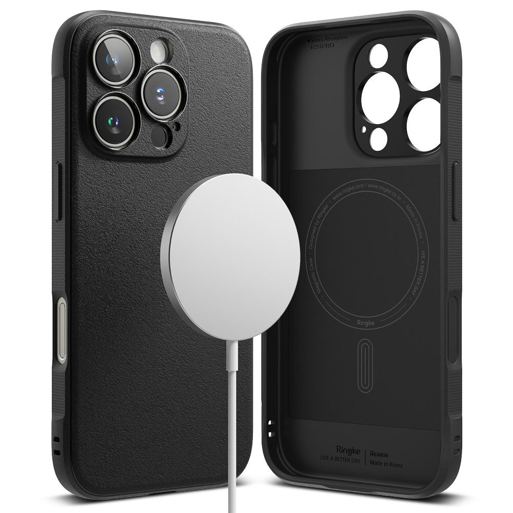 RINGKE ONYX MAGNETISCHER MAGSAFE HÜLLE FÜR IPHONE 16 PRO MAX SCHWARZ