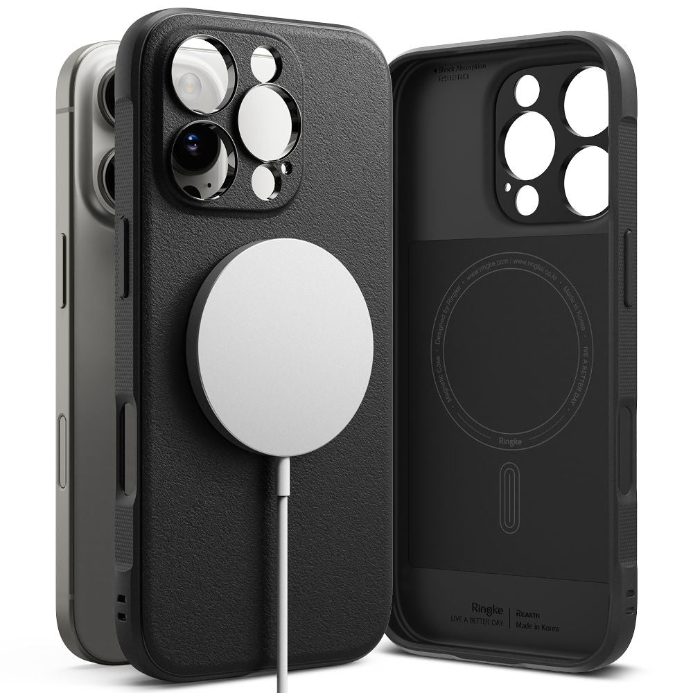 RINGKE ONYX MAGNETISCHER MAGSAFE HÜLLE FÜR IPHONE 16 PRO MAX SCHWARZ