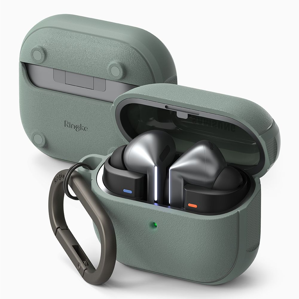 HÜLLE FÜR SAMSUNG GALAXY BUDS 3 / 3 PRO RINGKE ONYX MAGNETIC MAGSAFE SAGE GREEN