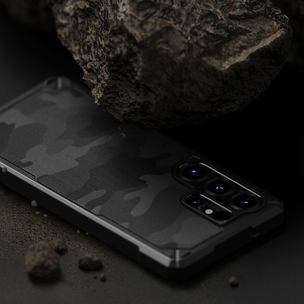 RINGKE RUGGED GEAR HÜLLE GALAXY S25 ULTRA CAMO SCHWARZ