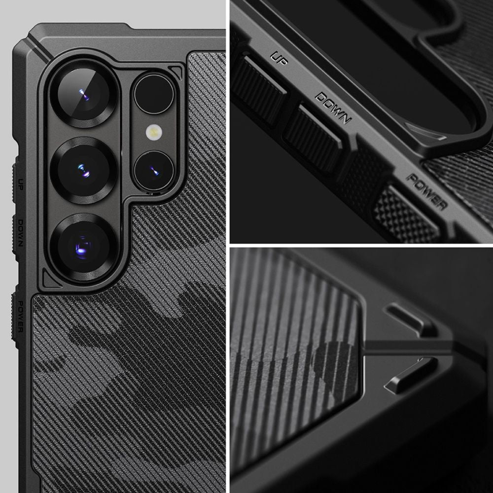 RINGKE RUGGED GEAR HÜLLE GALAXY S25 ULTRA CAMO SCHWARZ