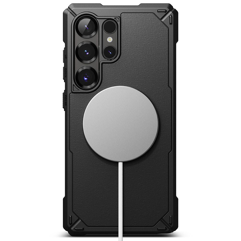 RINGKE RUGGED GEAR MAGNETISCH MAGSAFE GALAXY S25 ULTRA SCHWARZ