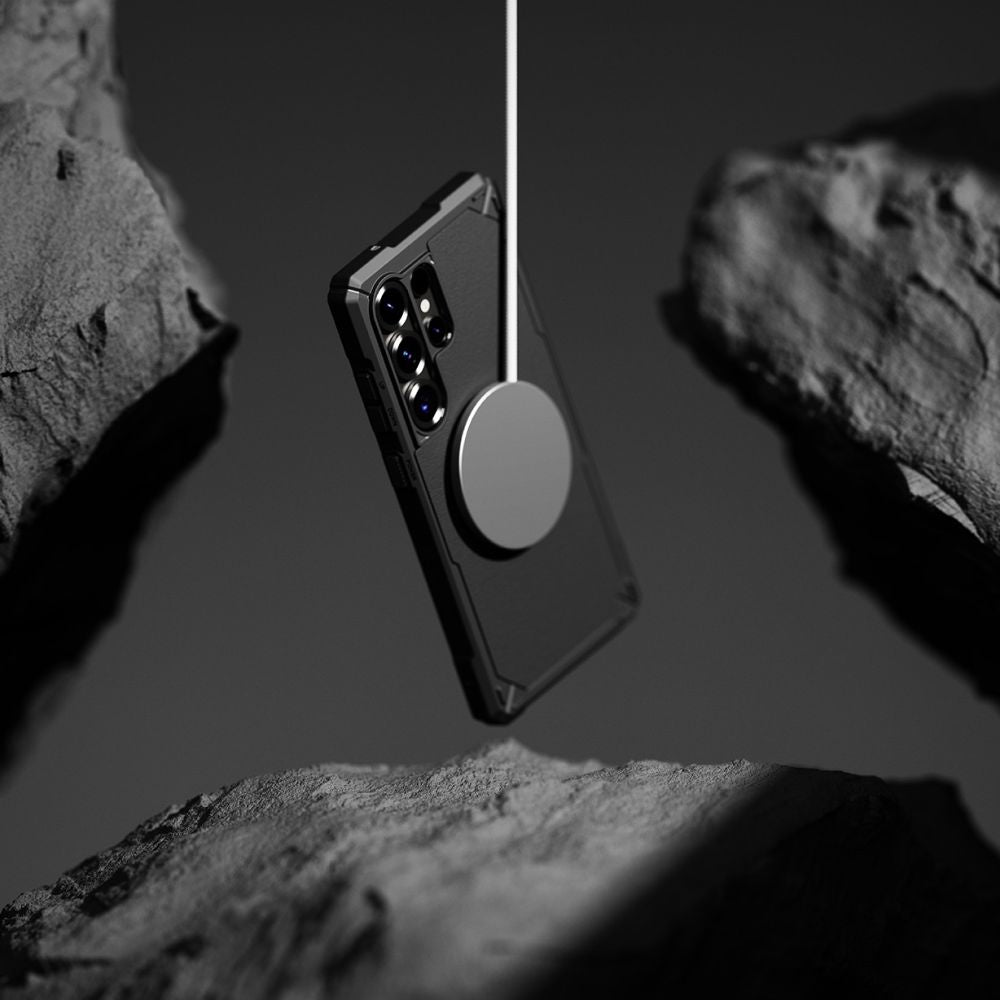 RINGKE RUGGED GEAR MAGNETISCH MAGSAFE GALAXY S25 ULTRA SCHWARZ