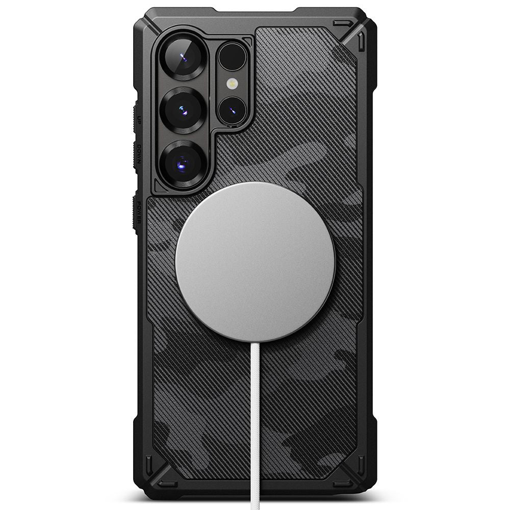 RINGKE RUGGED GEAR MAGNETISCH MAGSAFE GALAXY S25 ULTRA CAMO SCHWARZ
