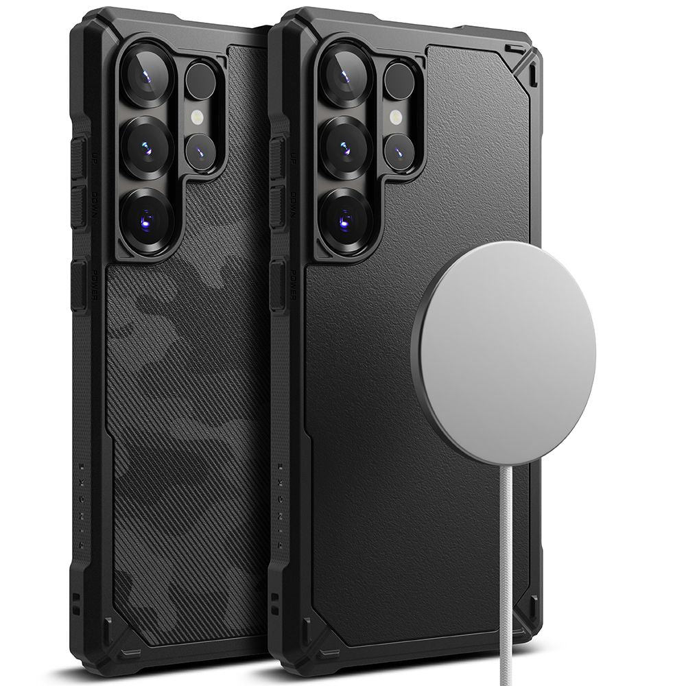 RINGKE RUGGED GEAR MAGNETISCH MAGSAFE GALAXY S25 ULTRA CAMO SCHWARZ
