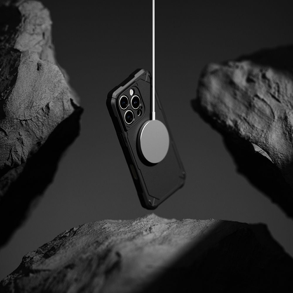 RINGKE RUGGED GEAR MAGNETISCHES MAGSAFE IPHONE 16 PRO SCHWARZ