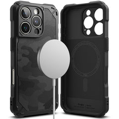 KRYT RINGKE RUGGED GEAR MAGNETIC MAGSAFE IPHONE 16 PRO MAX CAMO SCHWARZ