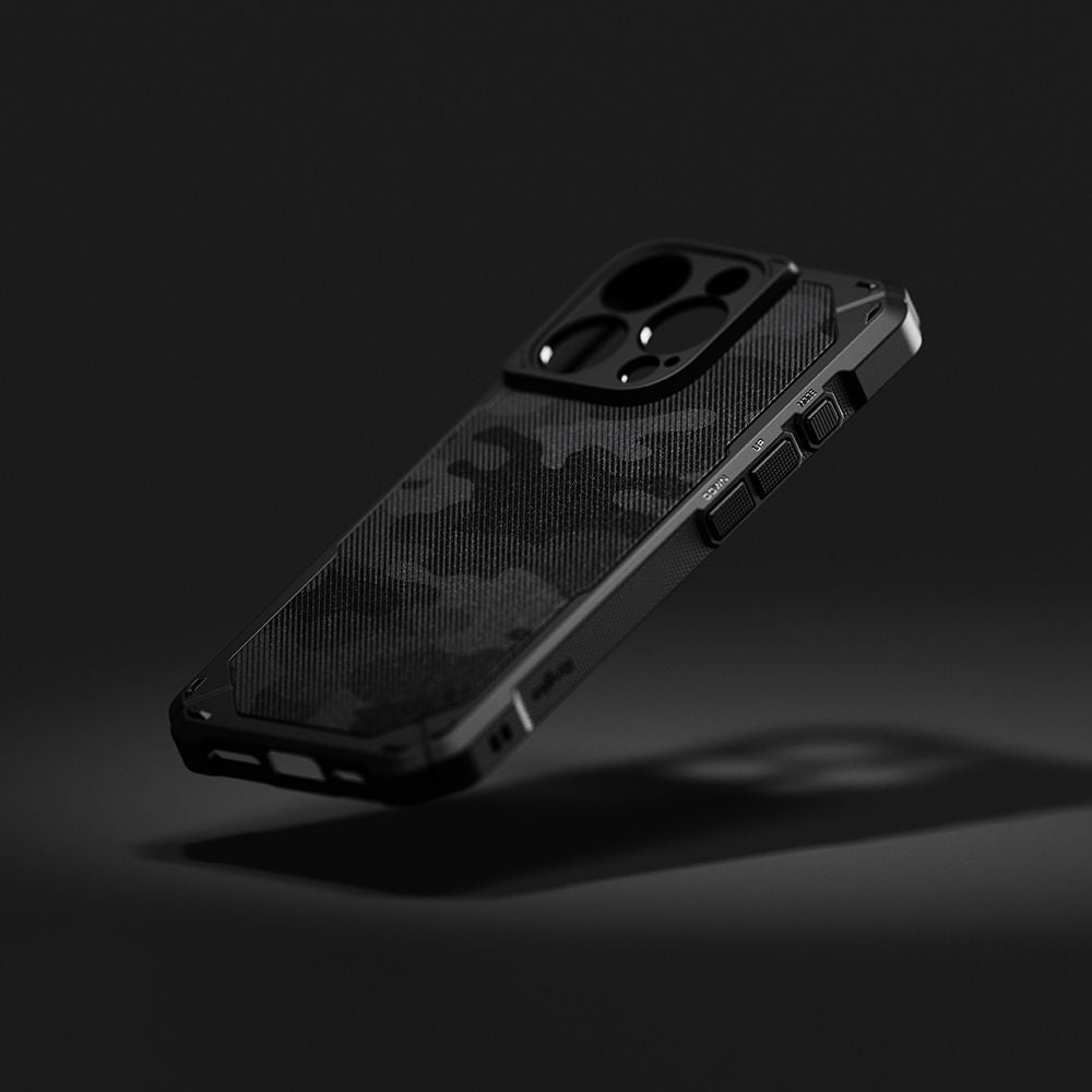 KRYT RINGKE RUGGED GEAR MAGNETIC MAGSAFE IPHONE 16 PRO MAX CAMO SCHWARZ