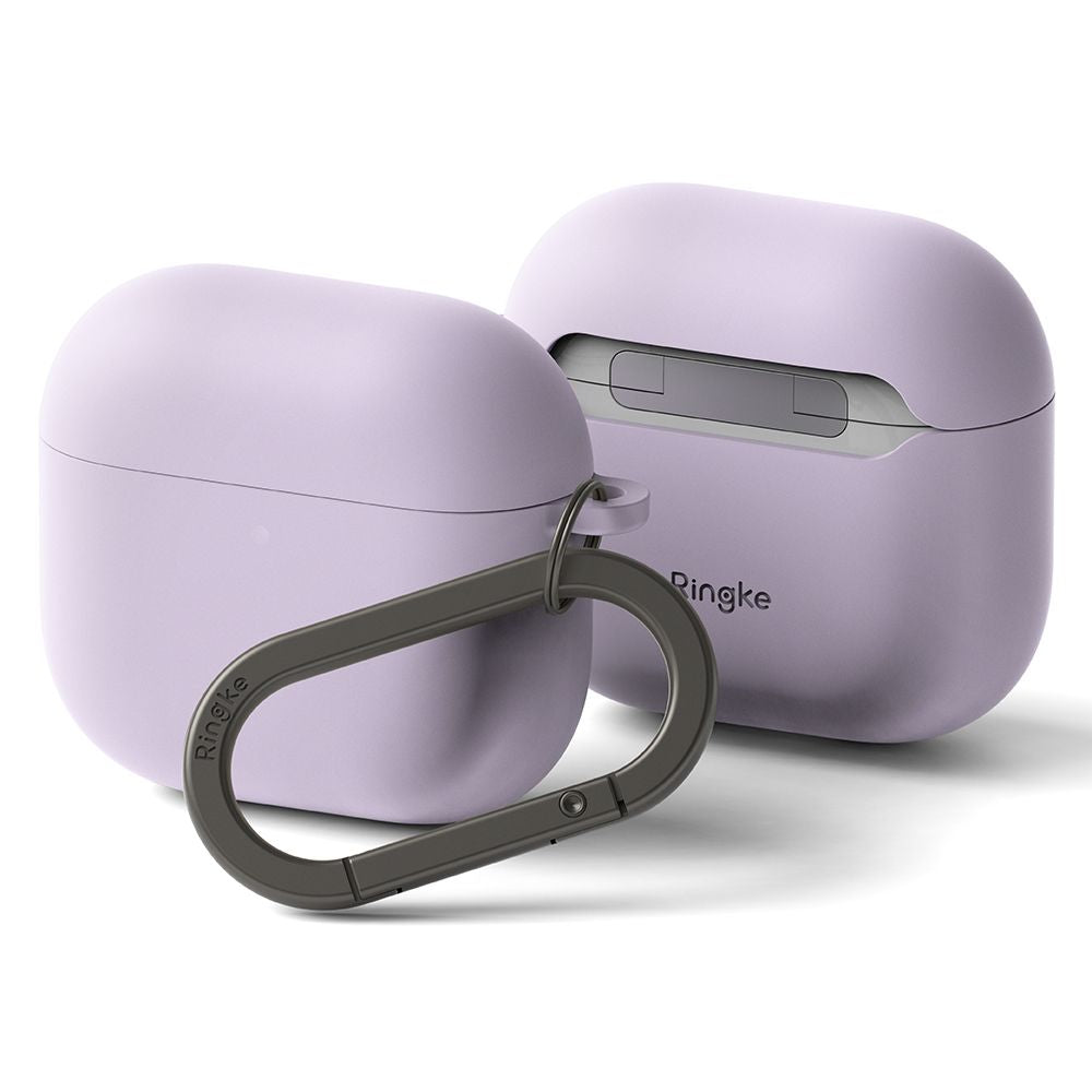 RINGKE SILIKONHÜLLE FÜR APPLE AIRPODS 4 HELL LILA