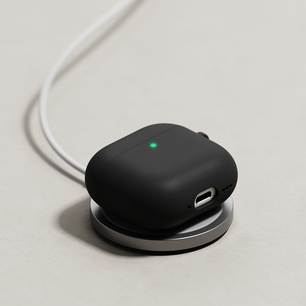 RINGKE SILIKONHÜLLE FÜR APPLE AIRPODS 4 PINKE SAND