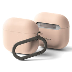 RINGKE SILIKONHÜLLE FÜR APPLE AIRPODS 4 PINKE SAND