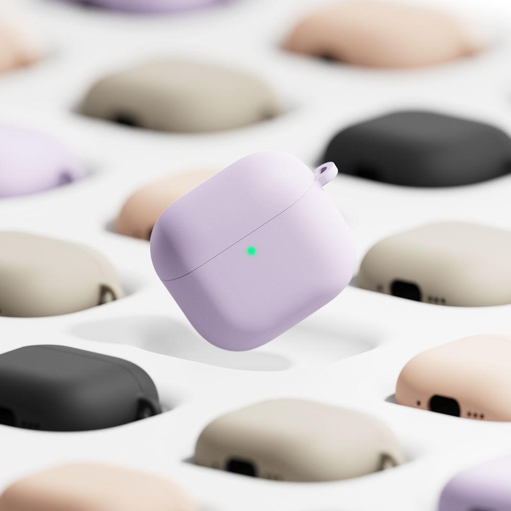 RINGKE SILIKONHÜLLE FÜR APPLE AIRPODS 4 STEINE