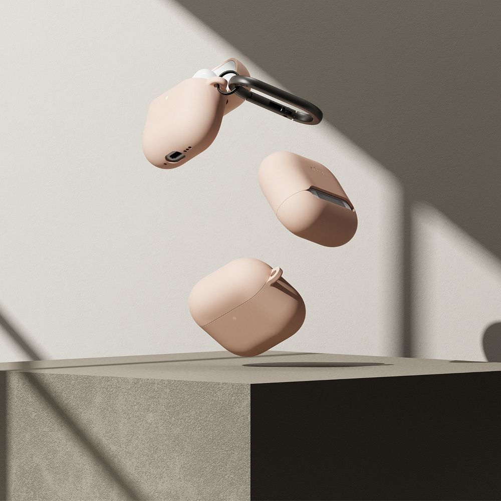 RINGKE SILIKONHÜLLE FÜR APPLE AIRPODS 4 STEINE