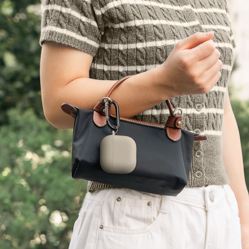 RINGKE SILIKONHÜLLE FÜR APPLE AIRPODS 4 STEINE