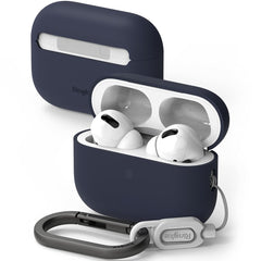RINGKE SILIKONHÜLLE FÜR APPLE AIRPODS PRO 1 / 2 MITTERNACHTBLAU