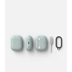 RINGKE SILIKONHÜLLE FÜR APPLE AIRPODS PRO 1 / 2 SEAFOAM