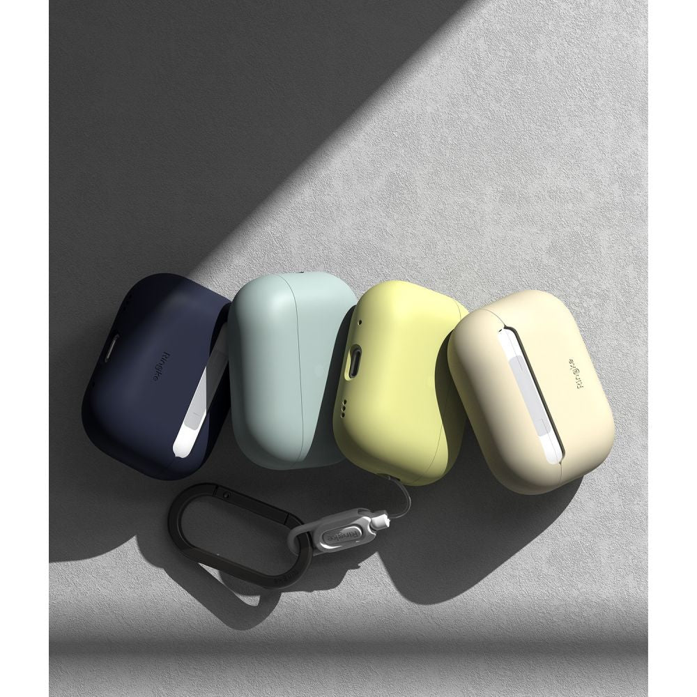 RINGKE SILIKONHÜLLE FÜR APPLE AIRPODS PRO 1 / 2 SEAFOAM