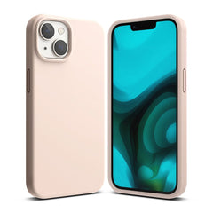RINGKE SILIKONHÜLLE IPHONE 14 PLUS PINKE SAND