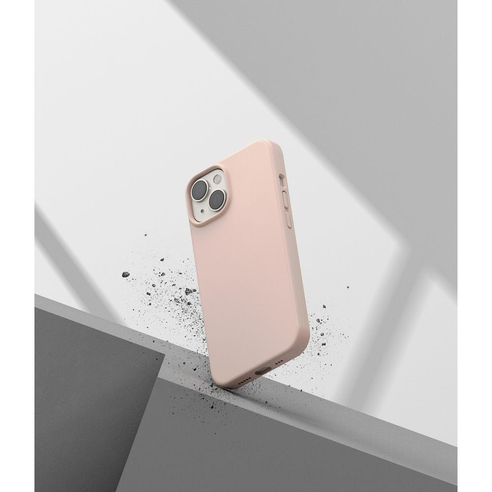 RINGKE SILIKONHÜLLE IPHONE 14 PLUS PINKE SAND