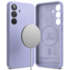 RINGKE SILIKON MAGNETISCH MAGSAFE GALAXY S25+ PLUS LAVENDEL