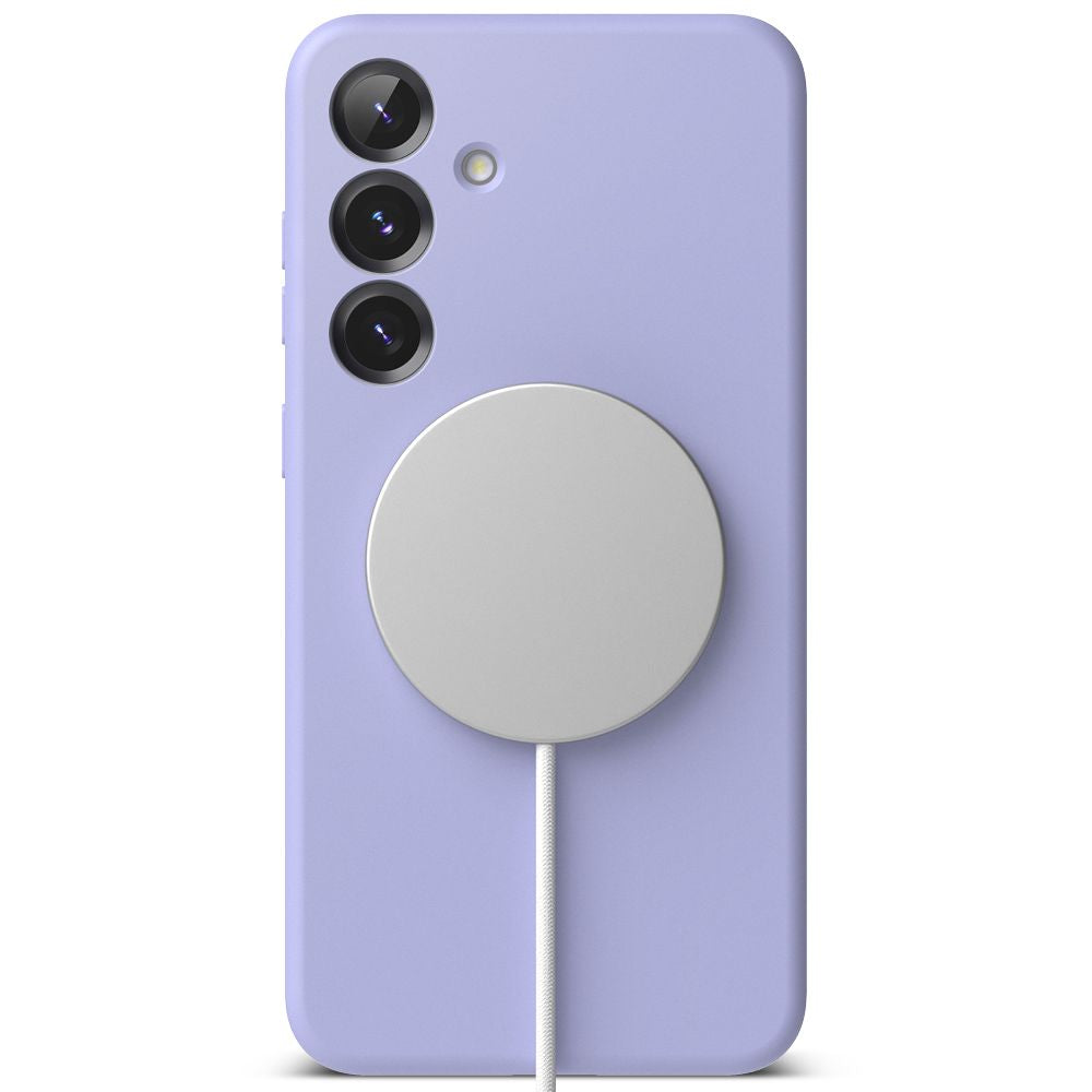 RINGKE SILIKON MAGNETISCH MAGSAFE GALAXY S25+ PLUS LAVENDEL