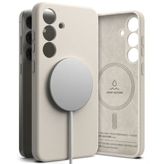 RINGKE SILIKON MAGNETISCH MAGSAFE GALAXY S25+ PLUS STEIN