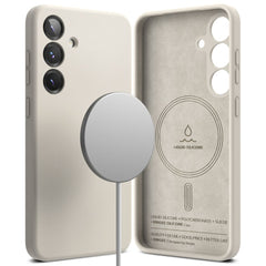 RINGKE SILIKON MAGNETISCH MAGSAFE GALAXY S25+ PLUS STEIN