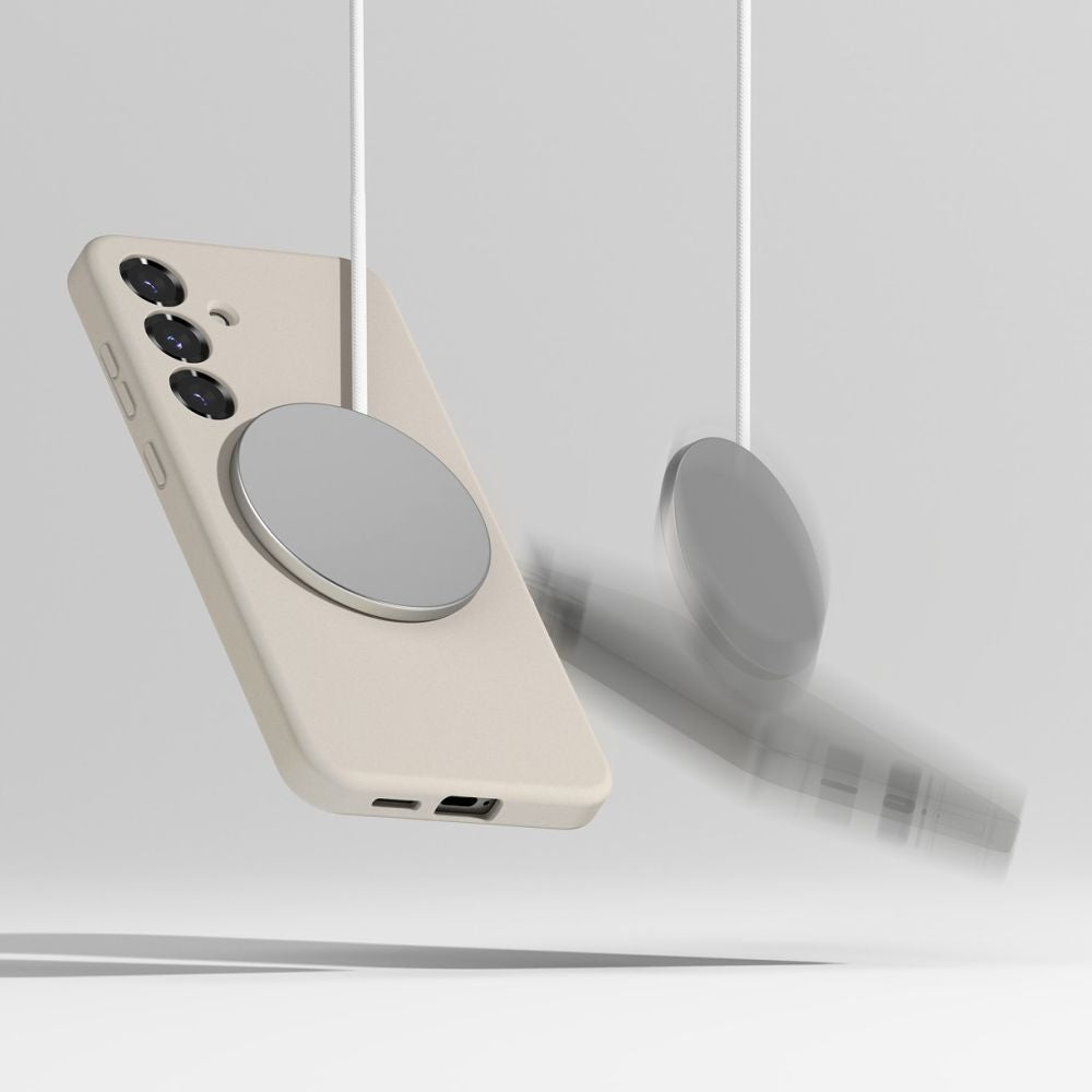 RINGKE SILIKON MAGNETISCH MAGSAFE GALAXY S25 STEIN