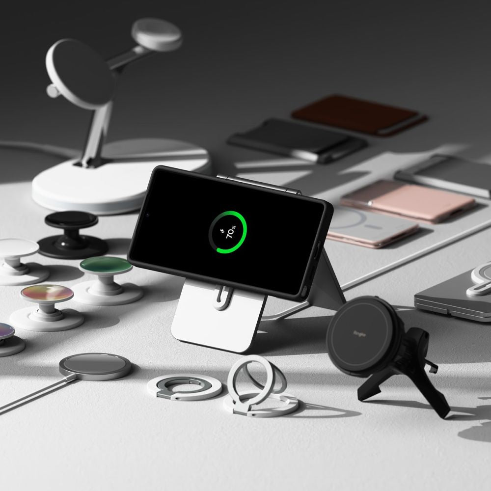 RINGKE SILIKON MAGNETISCH MAGSAFE GALAXY S25 ULTRA SCHWARZ