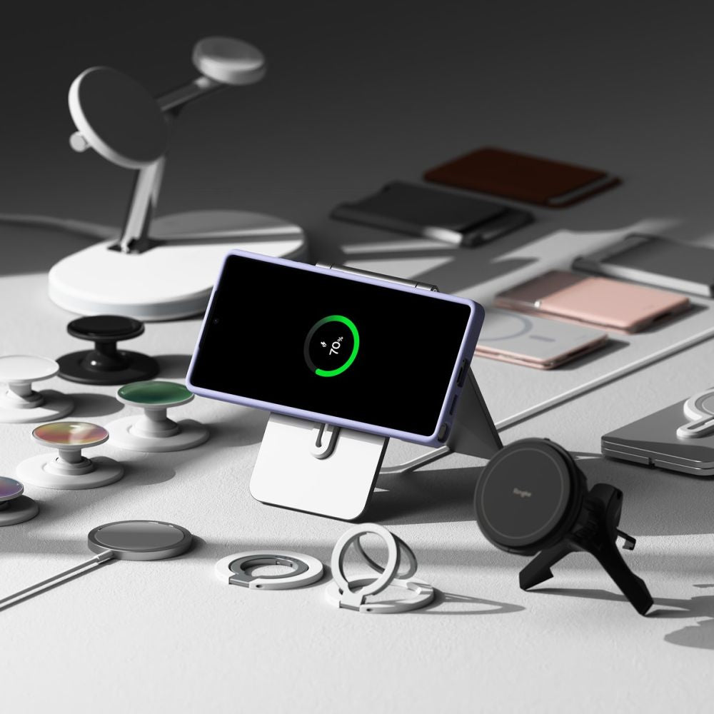RINGKE SILIKON MAGNETISCH MAGSAFE GALAXY S25 ULTRA LAVENDEL