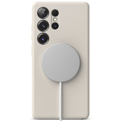 RINGKE SILIKON MAGNETISCH MAGSAFE GALAXY S25 ULTRA STEIN HÜLLE