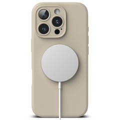 HÜLLE FÜR IPHONE 16 PRO MAX RINGKE SILIKON MAGNETISCH MAGSAFE STEIN