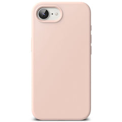 RINGKE SILIKON MAGNETISCH MAGSAFE IPHONE 16E PINKE SAND