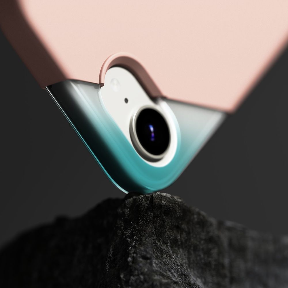 RINGKE SILIKON MAGNETISCH MAGSAFE IPHONE 16E PINKE SAND