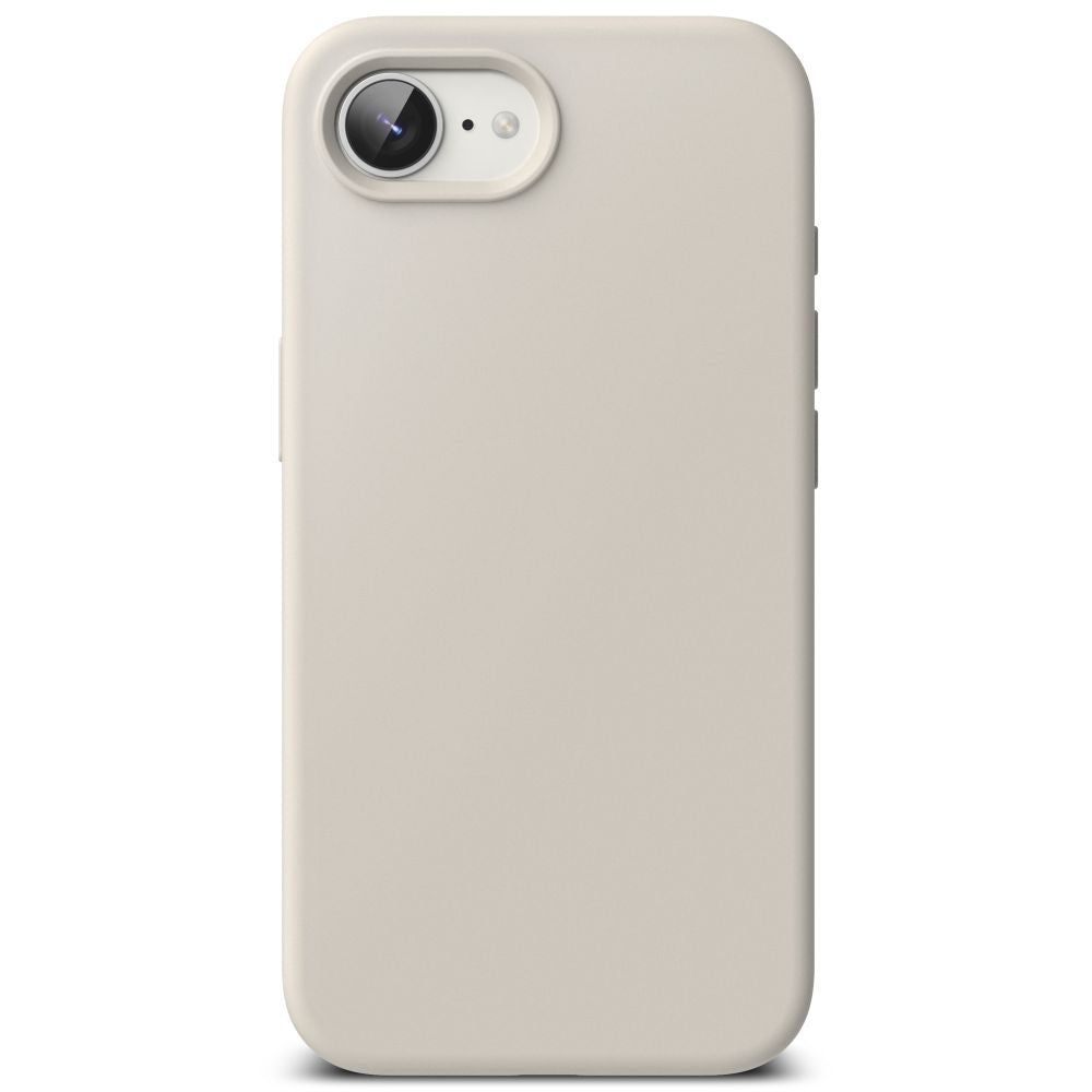 RINGKE SILIKON MAGNETISCH MAGSAFE IPHONE 16E STEIN SCHUTZCASE