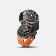 SCHUTZHÜLLE MIT HARTGLAS FÜR SAMSUNG GALAXY WATCH ULTRA (47 MM) RINGKE SLIM & HARTGLAS KLAR