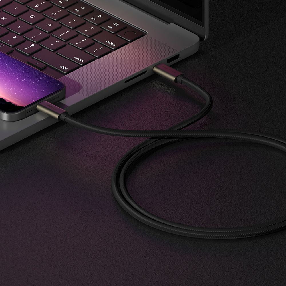 RINGKE KABEL USB 3.2 GEN 2X2 TYPE-C KABEL PD240W 100CM SCHWARZ