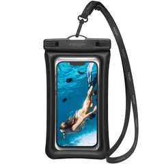 WASSERDICHTE HÜLLE SPIGEN A610 UNIVERSAL WASSERDICHTE SCHWIMMHÜLLE SCHWARZ