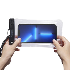 WASSERDICHTE HÜLLE SPIGEN A610 UNIVERSAL WASSERDICHTE SCHWIMMHÜLLE KRISTALLKLAR