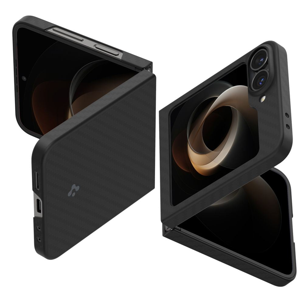 SPIGEN AIRSKIN GALAXY Z FLIP 6 ARAMID SCHWARZ HÜLLE