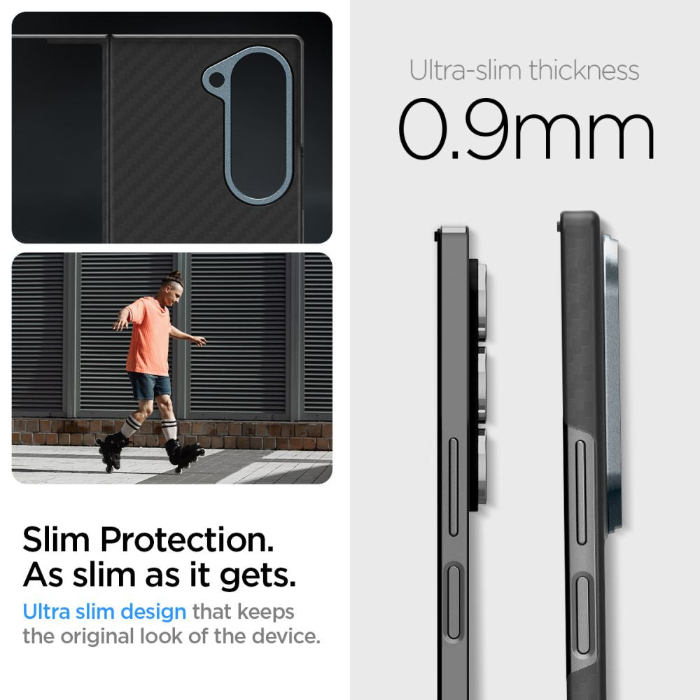 SPIGEN AIRSKIN HÜLLE GALAXY Z FOLD 6 ARAMID SCHWARZ