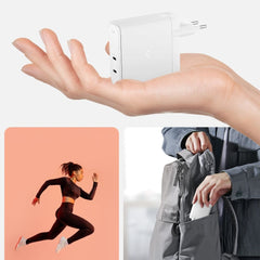 SPIGEN ARCSTATION PRO GAN-1402 2-PORT NETZLADEGERÄT 140W WEISS