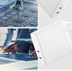 SPIGEN ARCSTATION PRO GAN-1402 2-PORT NETZLADEGERÄT 140W WEISS