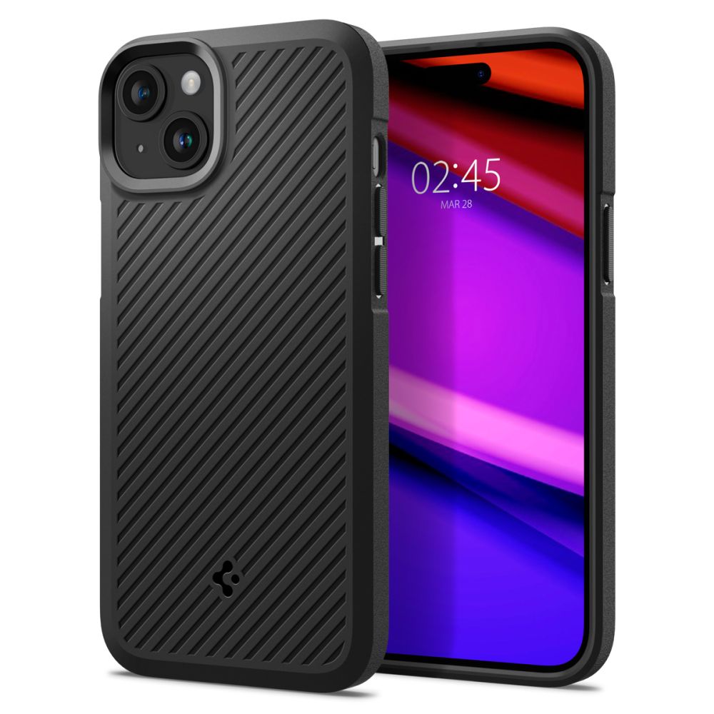 SPIGEN CORE ARMOR HÜLLE IPHONE 15 PLUS MATTE SCHWARZ