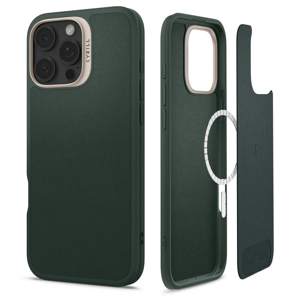 SPIGEN CYRILL KAJUK MAG MAGSAFE IPHONE 16 PRO MAX FOREST GREEN HÜLLE
