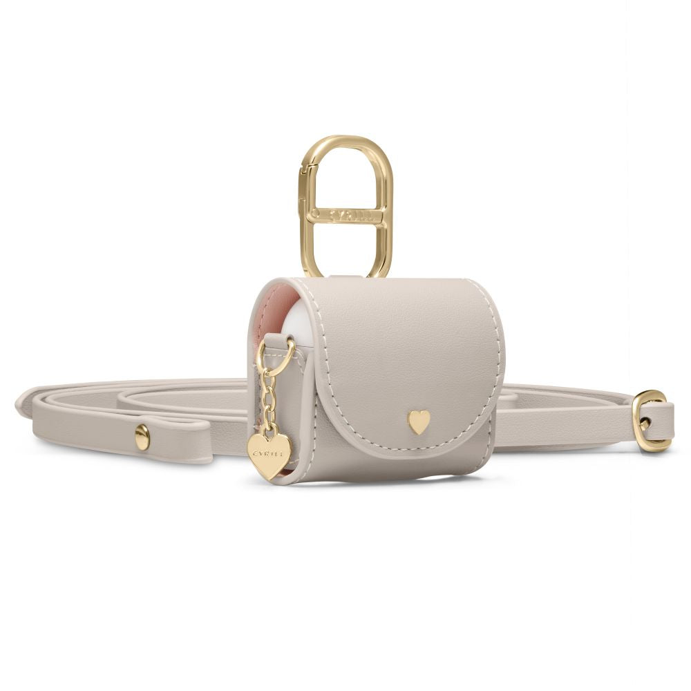 SPIGEN CYRILL MINI BAG FÜR APPLE AIRPODS 4 DUNKELBEIGE