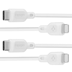 SPIGEN DURASYNC MFI LIGHTNING-KABEL 2-PAKET 100CM WEISS